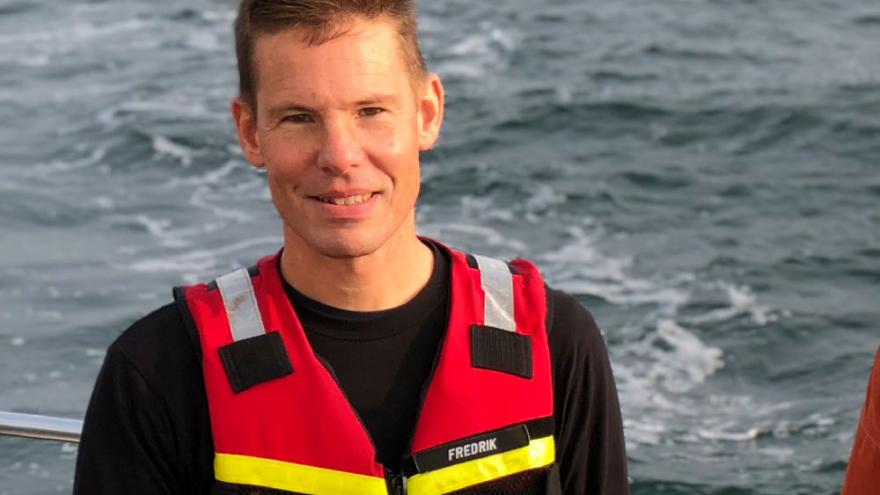 Profilbild på Fredrik Falkman som jobbar med innovation på Sjöräddningssällskapet