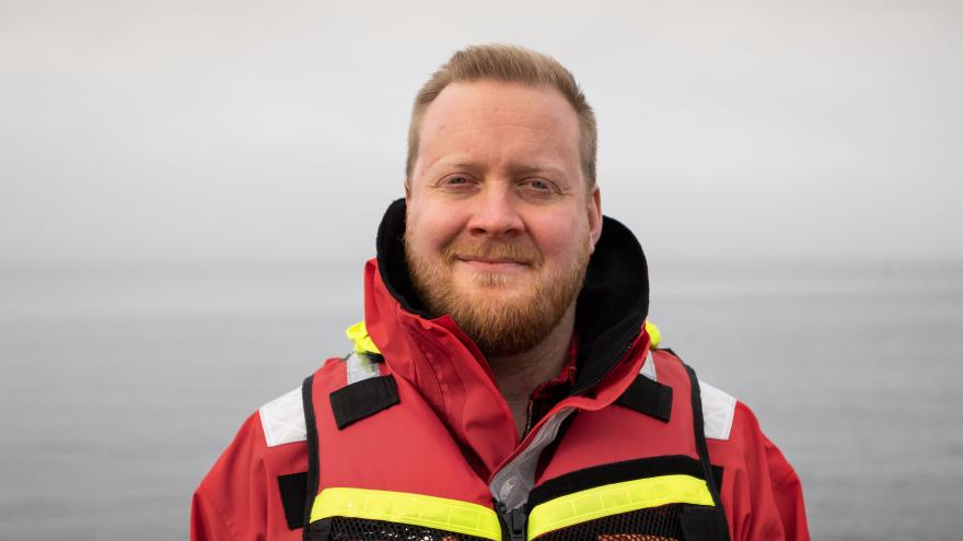 Profilbild på Hjalmar Mill som är IT-tekniker på Sjöräddningssällskapet
