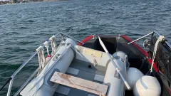 Gummibåt på drift rs ystad