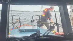 Rs Falsterbokanalen ute på uppdrag 