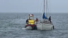 Falsterbokanalen hjälper seglare 