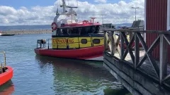 RS Visingsö på sjuktransport 