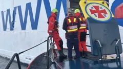 Sjuktransport från kryssningsfartyg 