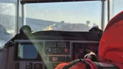 Sjöräddare åker mot räddningslarm