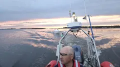 RS Kristinehamn är ute på uppdrag med Rescue Stina Sore