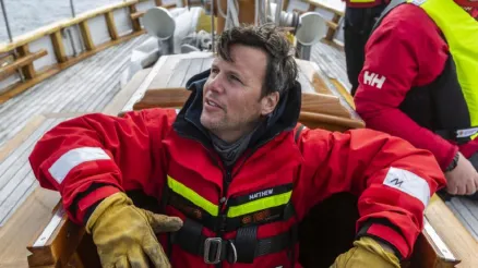 Profilbild på Matthew Fader som jobbar med internationella relationer på Sjöräddningssällskapet
