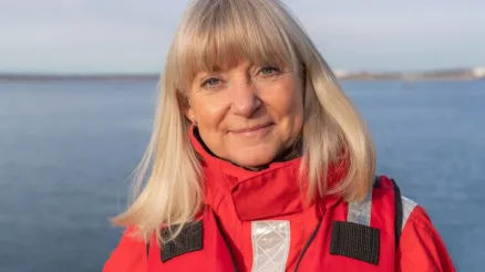 Profilbild på Maria Vallin som är verksamhetsnära HR på Sjöräddningssällskapet