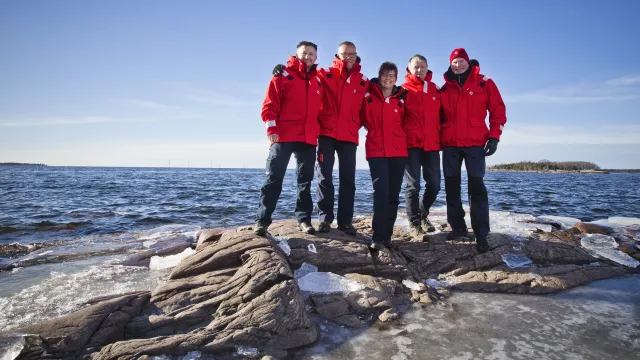 De frivilliga sjöräddarna som blev årets sjöräddare för insats under 2016