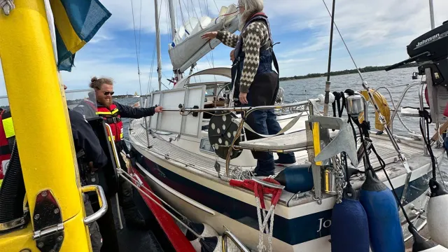 RS Falsterbokanalen ute på larm
