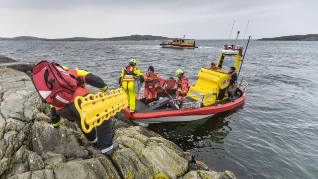 Crew Exchange deltagare går ombord på Rescue Hans Kjellberg