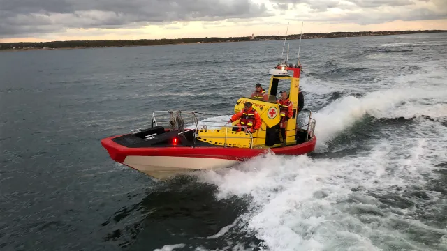 Räddningsenheten Annie som är placerad vid RS Torekov