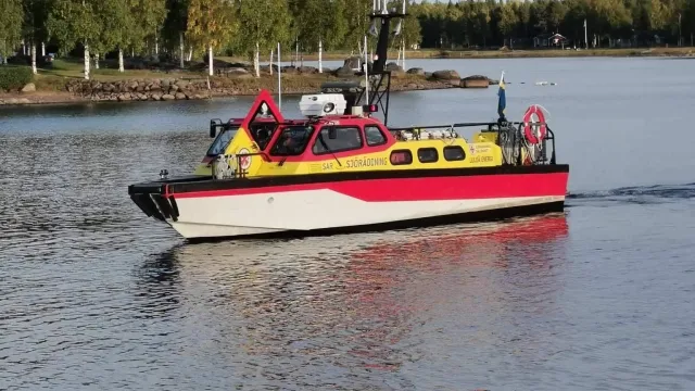 Räddningsbåt från RS Kalix