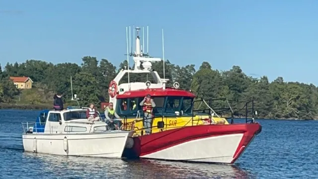 Ute på sjön